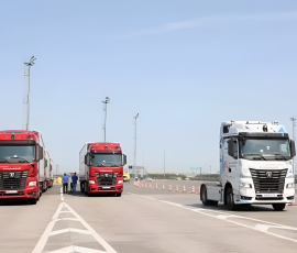 движение беспилотных грузовиков открыли на всей трассе М-11 «Нева» - фото - 1