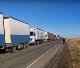 кнр готова принять через пункт «Пограничный» 30 транспортных средств - фото - 1