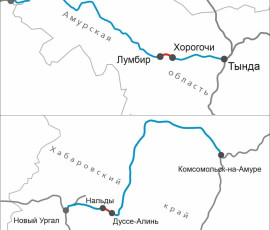 открыто движение по вторым путям на двух перегонах БАМа в Хабаровском крае и Амурской области - фото - 1
